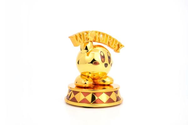 Kirby DieCast Statue We Love Kirby Gold Edition 10 cm 3