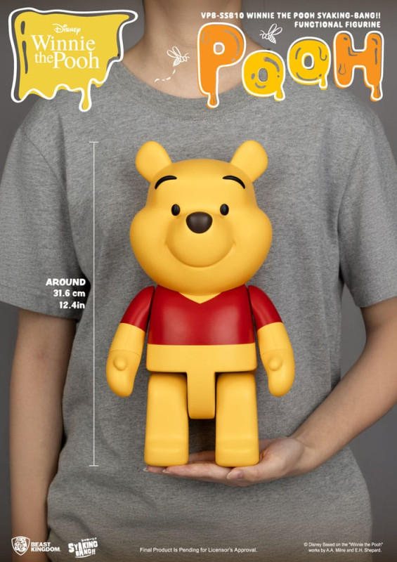 Winnie the Pooh Syaking Bang action figure piggy bank Winnie the Pooh 31 cm 8