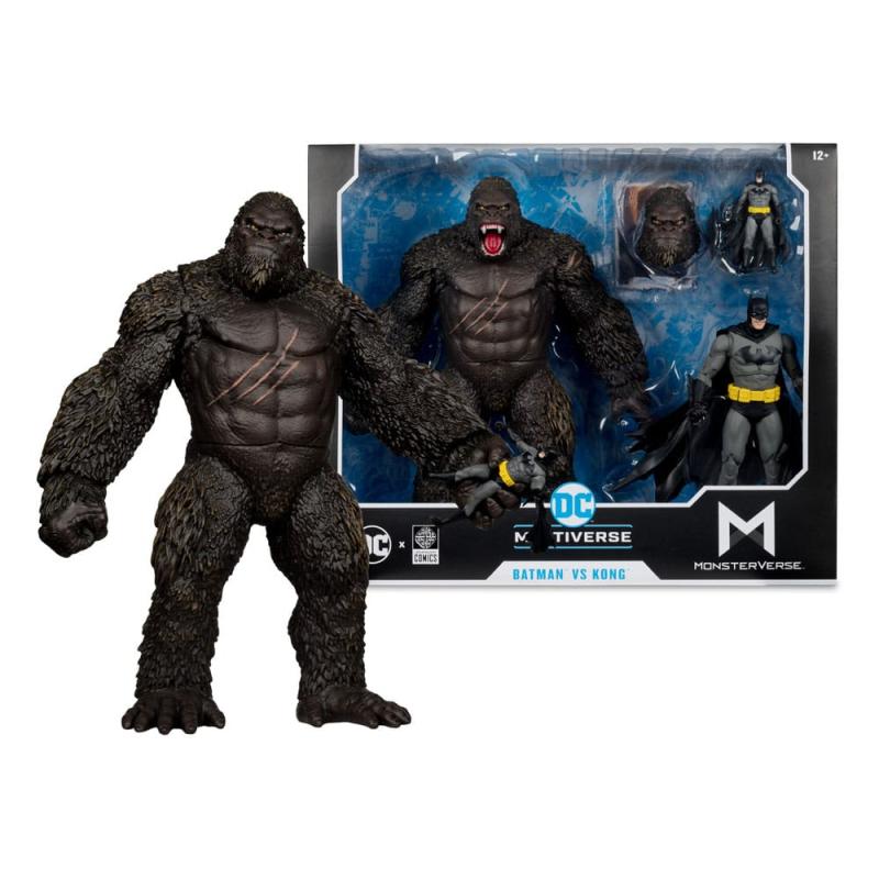 DC Justice League Monsterverse DC Multiverse Action Figures 2-Pack Batman & Kong 29 cm 6