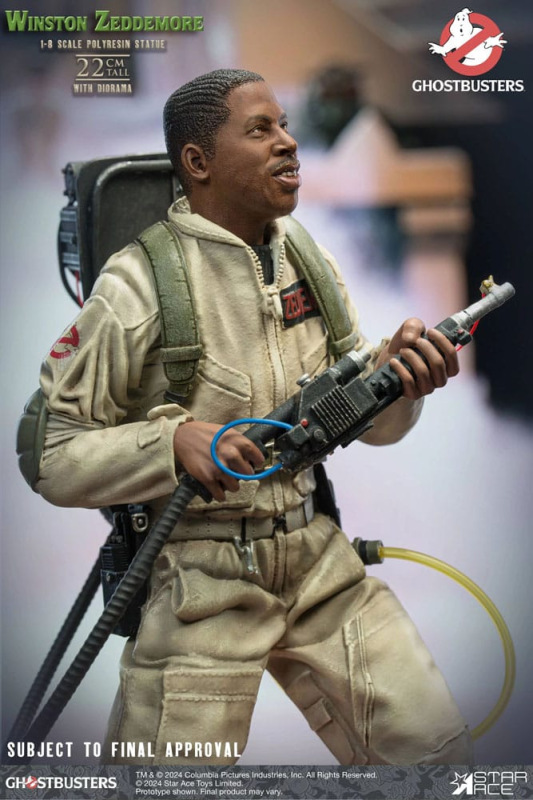 Ghostbusters Statue 1/8 Winston Zeddemore 22 cm 6