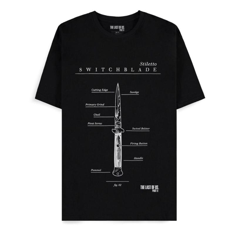 The Last of Us T-Shirt Switchblade Size XL