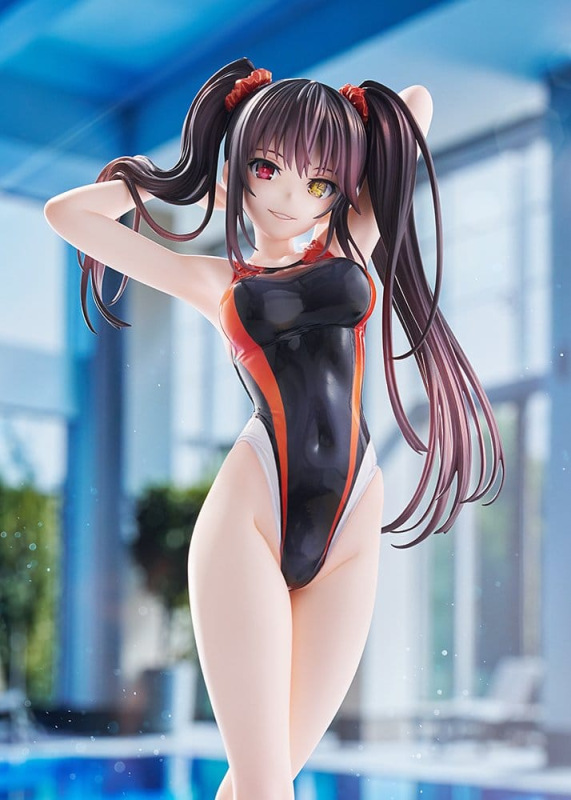 Date A Live Swimsuit Silhouette PVC Figure 1/7 Kurumi Tokisaki Swimwear Ver. 24 cm 7
