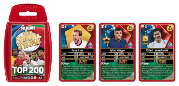 World Football Stars Card Game 200 Starter Pack *German Version* 7