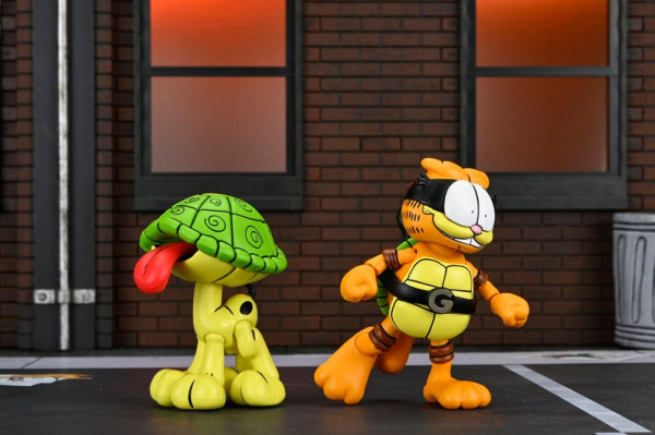 Teenage Mutant Ninja Turtles (Archie Comics) x Garfield Action Figure 2-Pack Ultimate Garfello & Odi 6