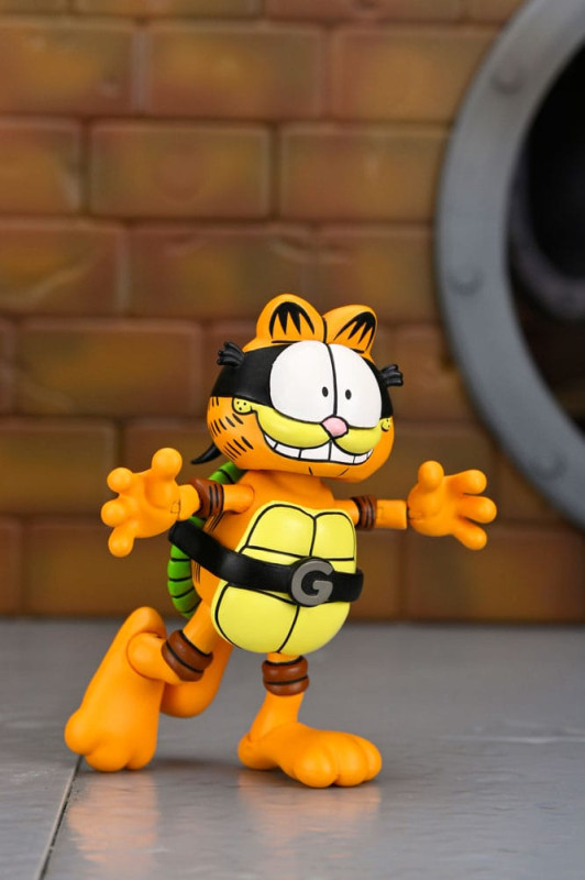 Teenage Mutant Ninja Turtles (Archie Comics) x Garfield Action Figure 2-Pack Ultimate Garfello & Odi 7