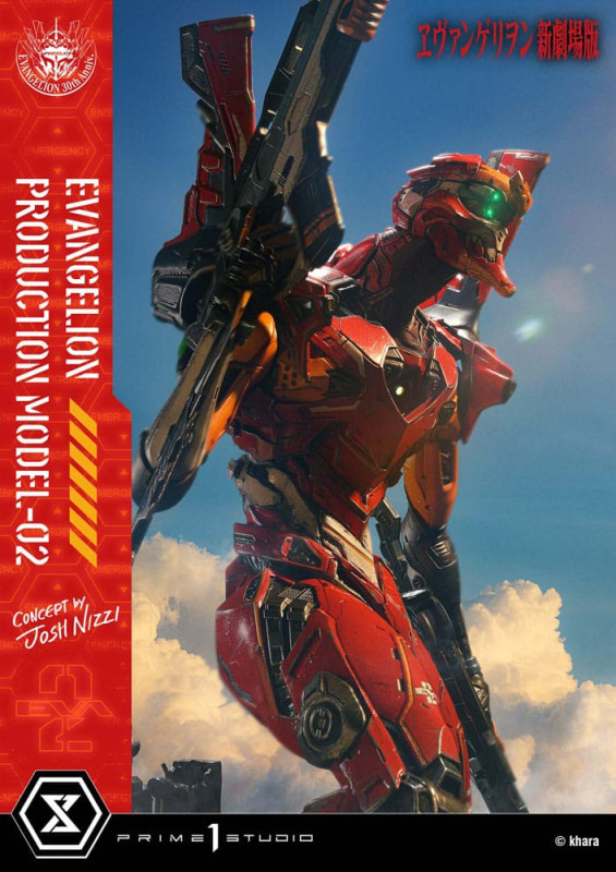 Rebuild of Evangelion Ultimate Diorama Masterline Series Statue Evangelion Production Model-02 (Conc 2