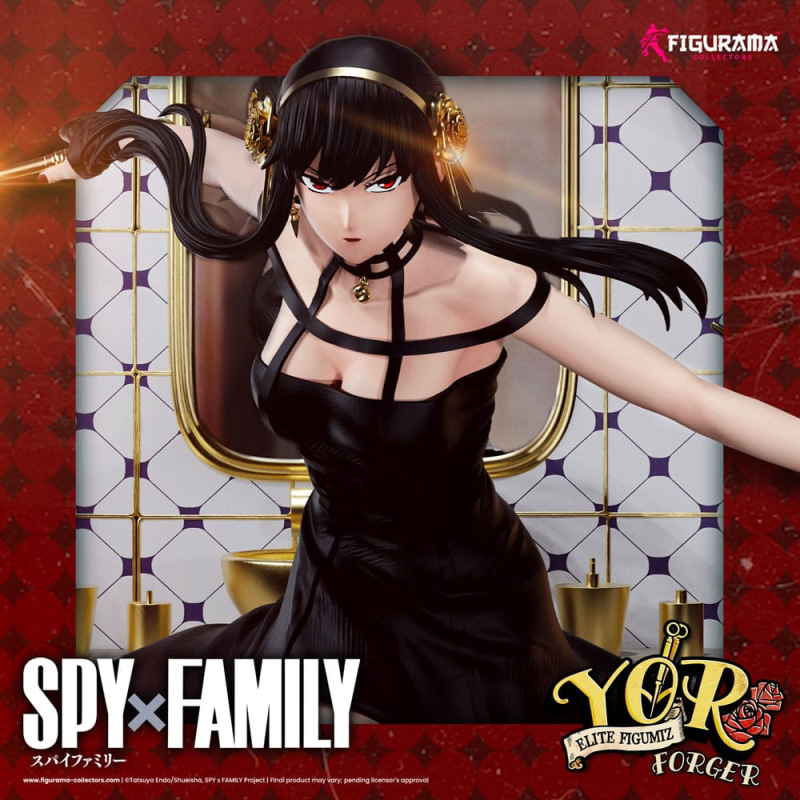 Spy X Family Elite FigumiZ Statue Set 1/8 Loid, Yor, Anya 37 cm 1