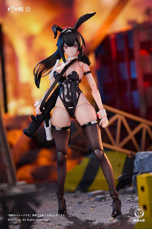 Bunny Rapid Action Squad Action Figure 1/12 Attacker Runa 16 cm 10