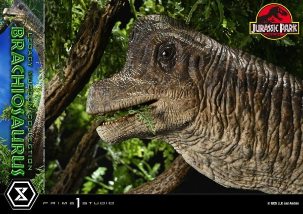 Jurassic Park (Film) Legacy Museum Collection Statue 1/15 Brachiosaurus Bonus Version 128 cm 14