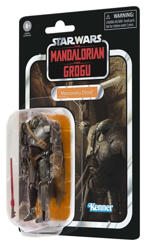 Star Wars: The Mandalorian and Grogu Vintage Collection Action Figure Mercenary Droid 10 cm 8