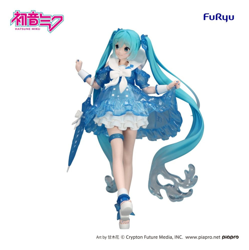 Hatsune Miku Trio-Try-iT PVC Statue Miku Rainy Dance 19 cm 5