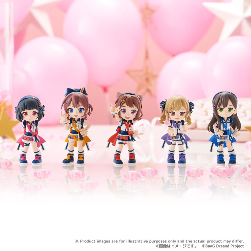 BanG Dream! Poppin'Party PalVerse PVC Figures 9 cm Assortment (6) 3