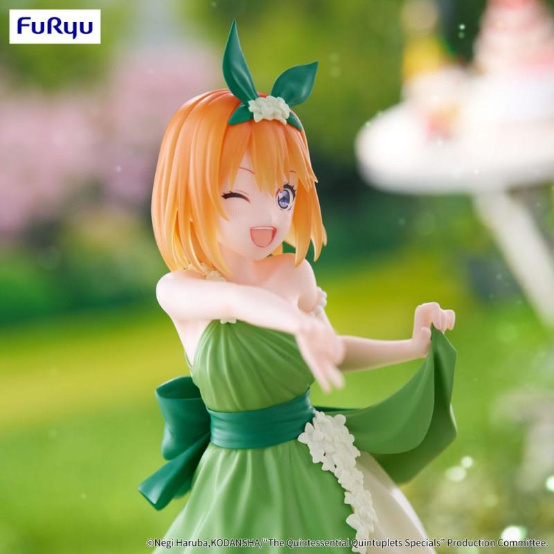 The Quintessential Quintuplets Trio-Try-iT PVC Statue Nakano Yotsuba Pastel Dress Ver. 22 cm