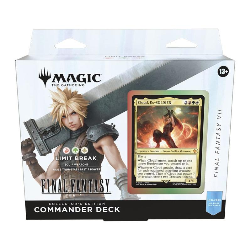 Magic the Gathering Final Fantasy Commander Decks Collector's Edition Display (4) english 5