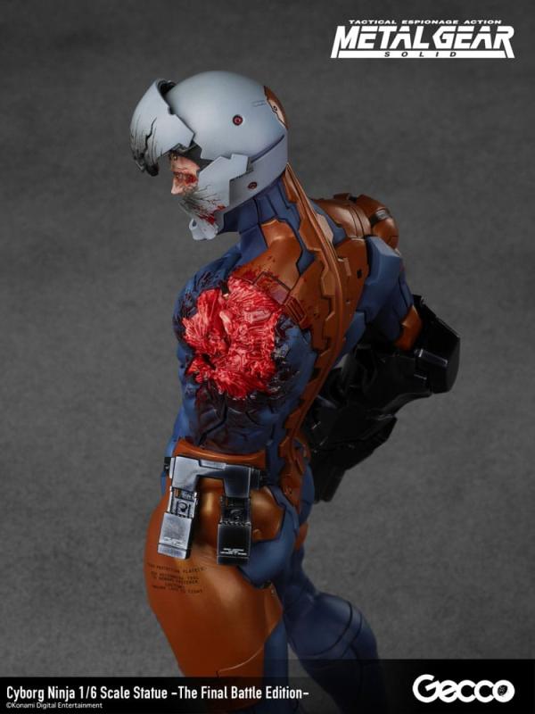 Metal Gear Solid Statue 1/6 Cyborg Ninja The Final Battle Edition 30 cm