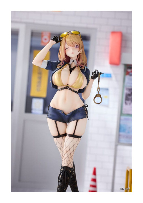 Original Character PVC Statue 1/6 Gal Policewoman Takanashi Arisa Deluxe Edition 27 cm 9