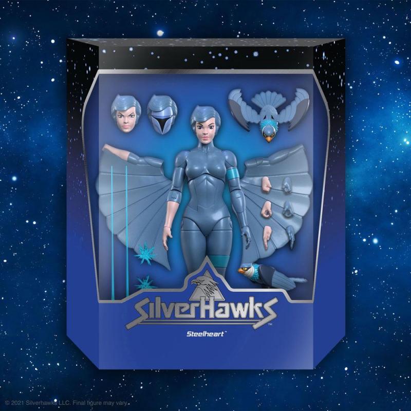 SilverHawks Ultimates Action Figure Steelheart 18 cm