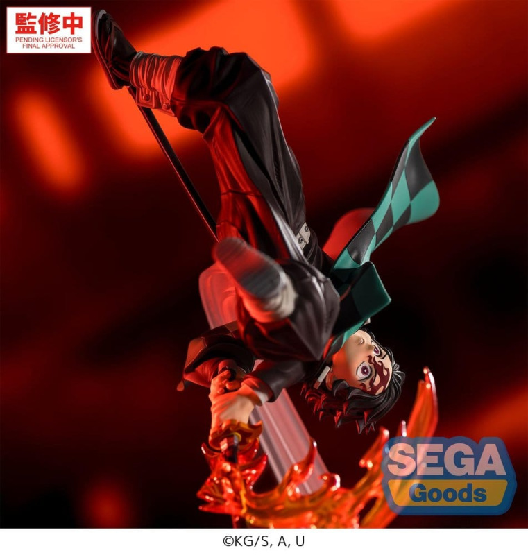 Demon Slayer: Kimetsu no Yaiba Luminasta PVC Figure Tanjiro Kamado Hinokami Kagura Setting Sun Trans 4