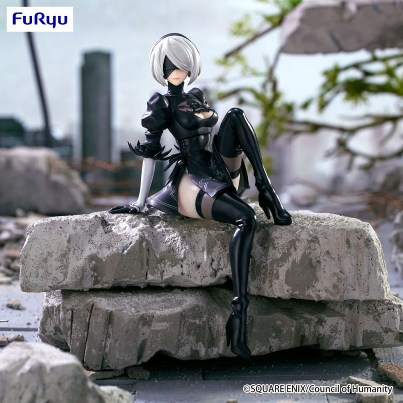NieR:Automata Ver1.1a Noodle Stopper PVC Statue YoRHa No.2 Type B 13 cm 2