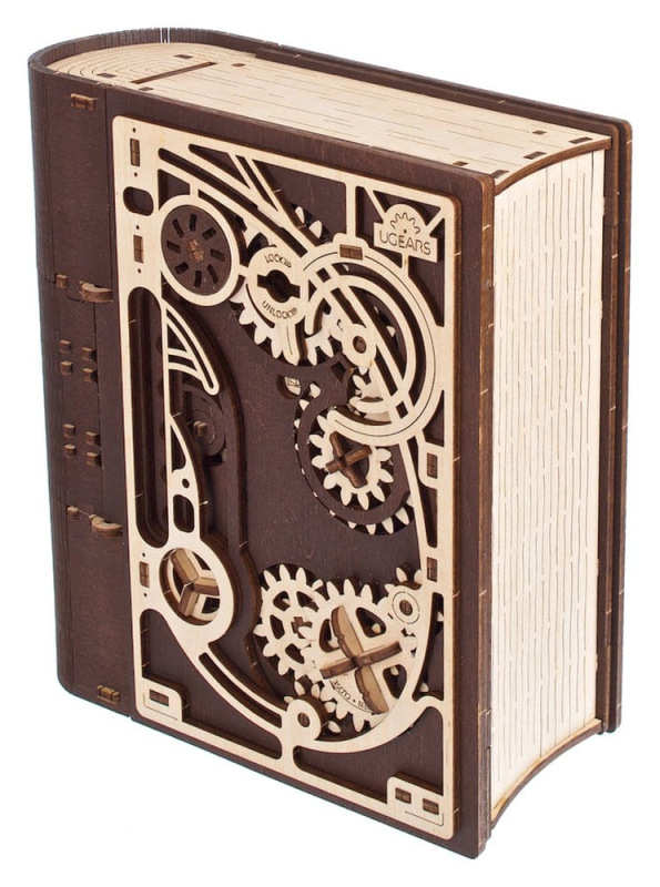 Ugears 3D Wooden Puzzle Book of Secrets 14