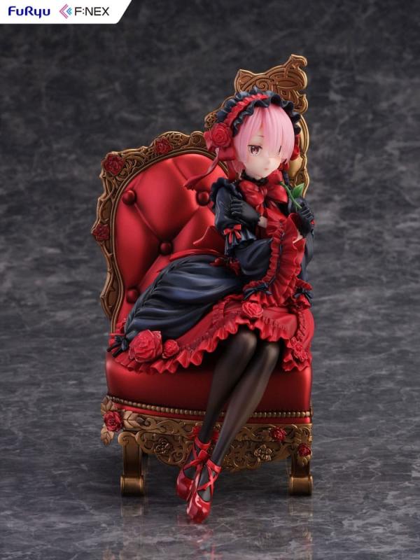 Re:ZERO -Starting Life in Another World F:NEX PVC Statue 1/7 Ram Gothic Ver. 20 cm