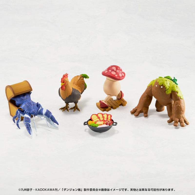 Delicious in Dungeon Kaitai Fantasy Minifigure 4-Pack Dungeon Creature 6 cm