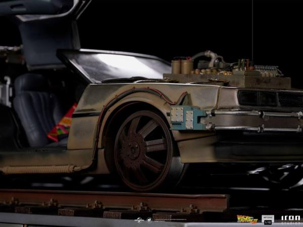 Back to the Future III Art Scale Statue 1/10 DeLorean 57 cm