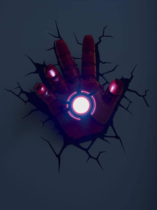 Avengers 3D LED Light Iron Man Hand