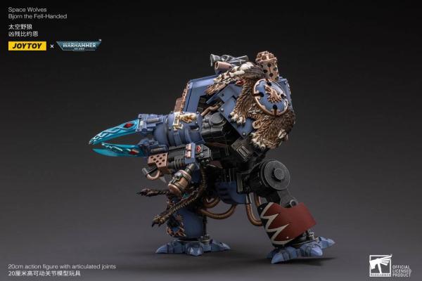 Warhammer 40k Action Figure 1/18 Space Wolves Bjorn the Fell-Handed 19 cm 2