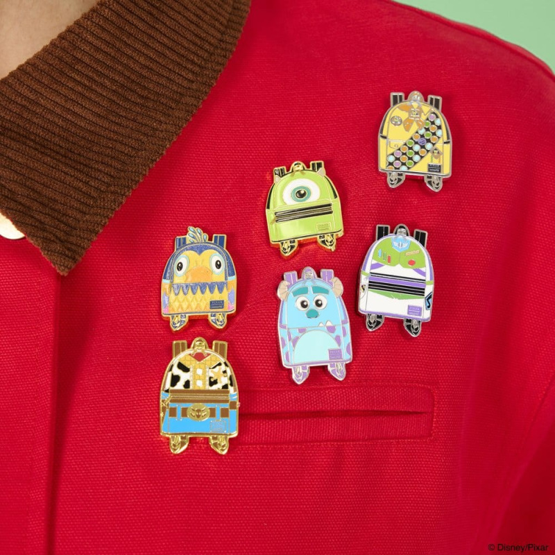 Disney/Pixar by Loungefly Enamel Pins Mini Backpack Blind Box Assortment (12) 1