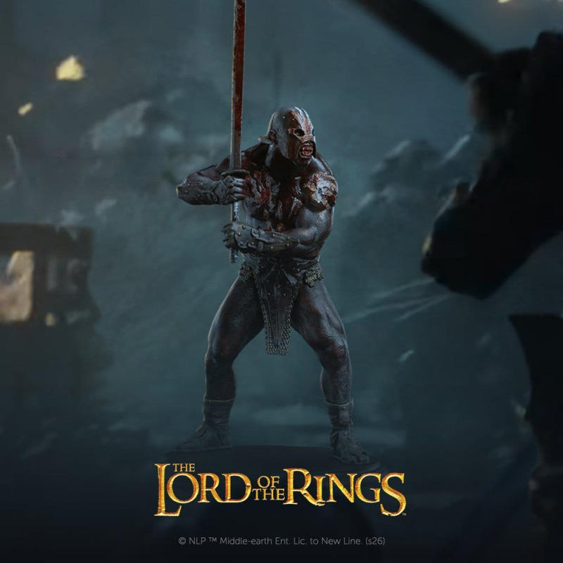 The Lord of the Rings Mini Statue Uruk-hai Berserker 24 cm 11