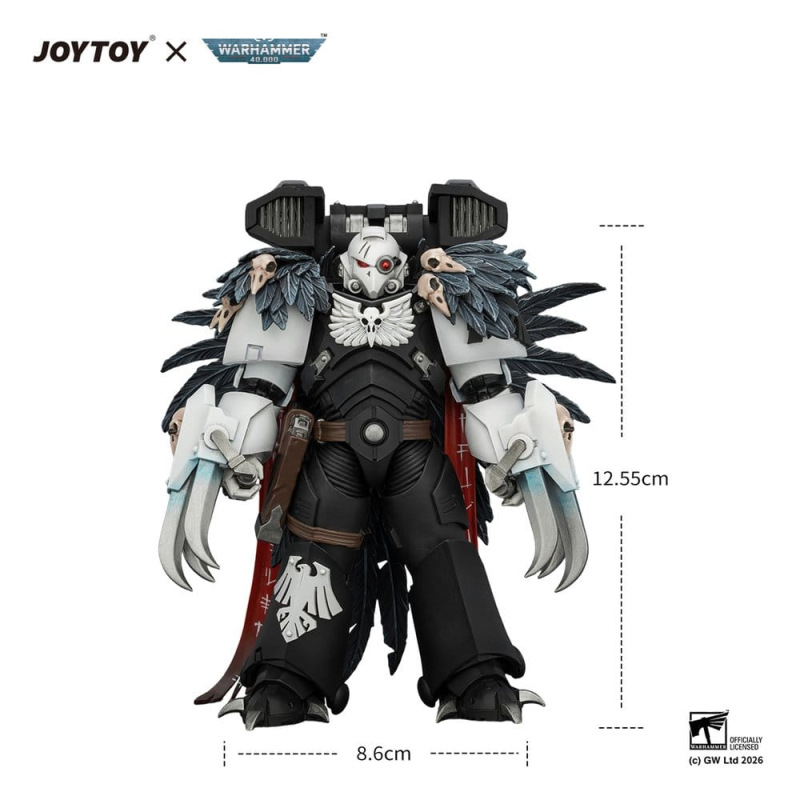 Warhammer Action Figure Raven Guard Chapter Master Aethon Shaan 13 cm 6