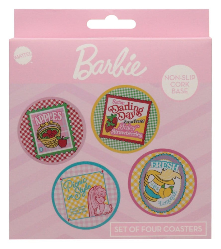 Barbie Coaster 4-Pack 5