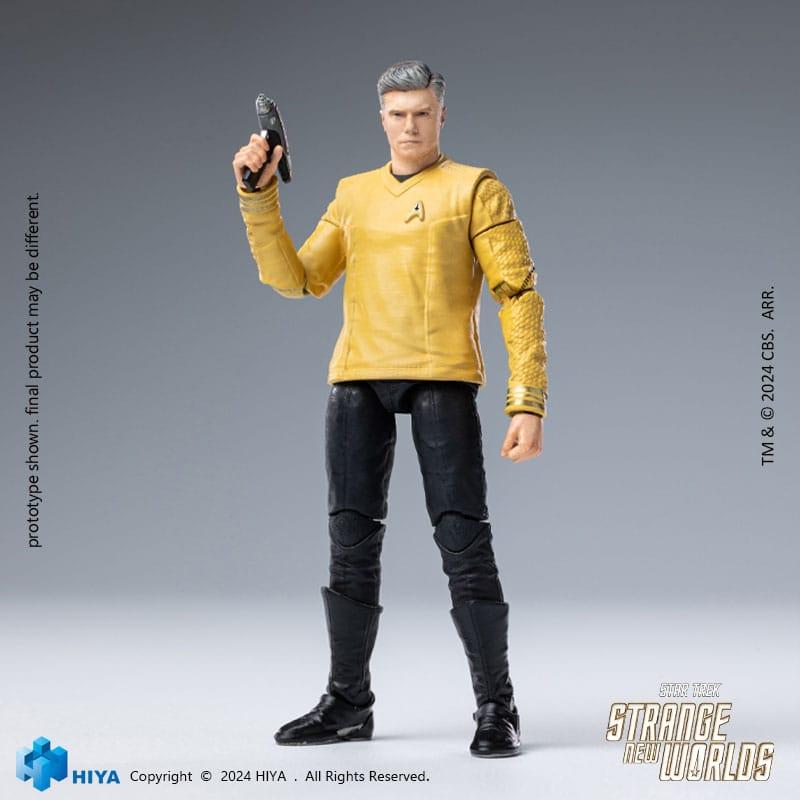 Star Trek Strange New Worlds Exquisite Mini Series Actionfigur 1/18 Pike 11 cm