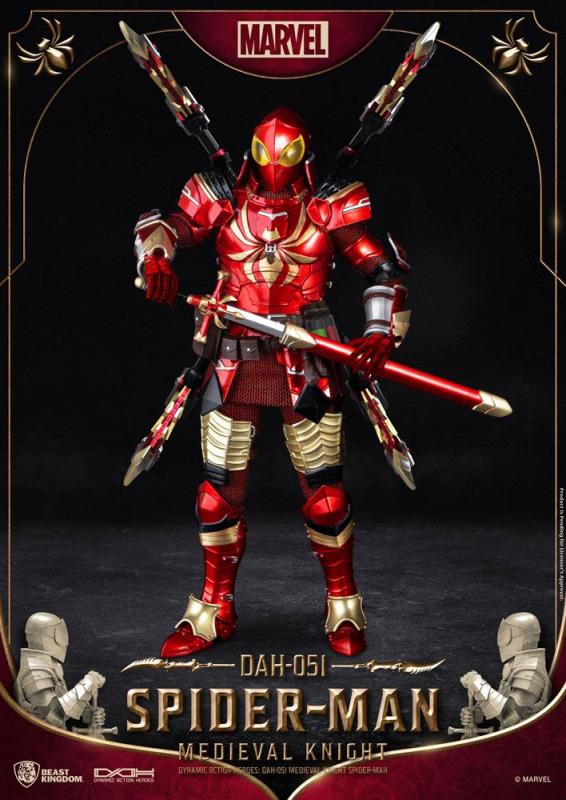 Marvel: Medieval Knight Iron Man 1/9 Dynamic 8ction Action Figure - Beast Kingdom Toys