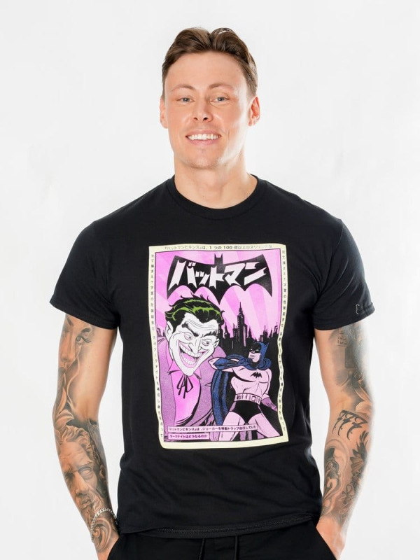 Batman T-Shirt Joker Anime Poster Size XXL 5