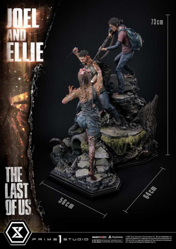 The Last of Us Part I: Joel & Ellie 1/4 Ultimate Premium Masterline Series Statue - P1