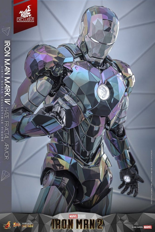 Iron Man 2 Action Figure 1/6 Iron Man Mark IV (Haze Fractal Armor) 33 cm 4