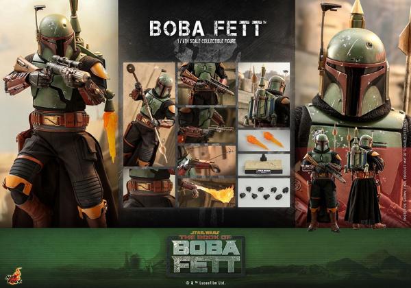 Star Wars The Book of Boba Fett: Boba Fett 1/6 Action Figure - Hot Toys