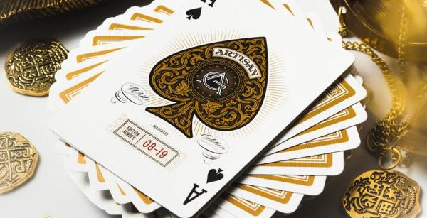 Artisan Playing Cards White