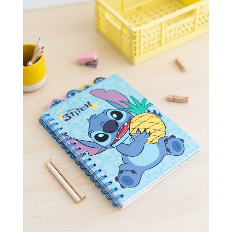 Disney Stitch Project Notebook A5 2