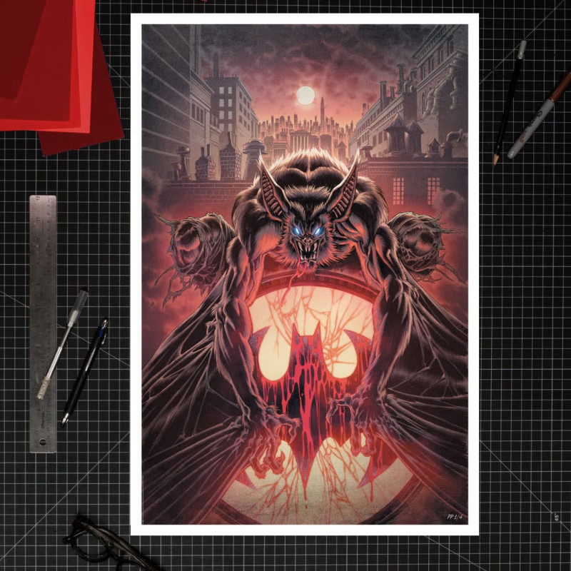 DC Comics Art Print Man-Bat 41 x 61 cm - unframed 1