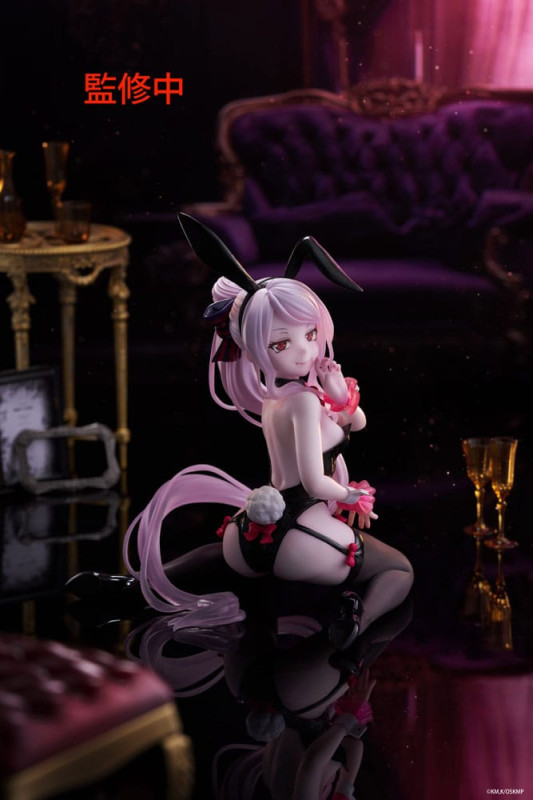 Overlord PVC Statue Desktop Cute Figure Shalltear Bunny Ver. 13 cm 9