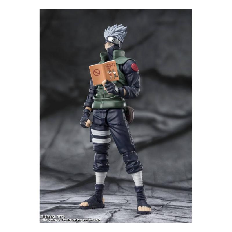 Naruto Shippuden S.H. Figuarts Action Figure Kakashi Hatake -The famed Sharingan Hero- 16 cm