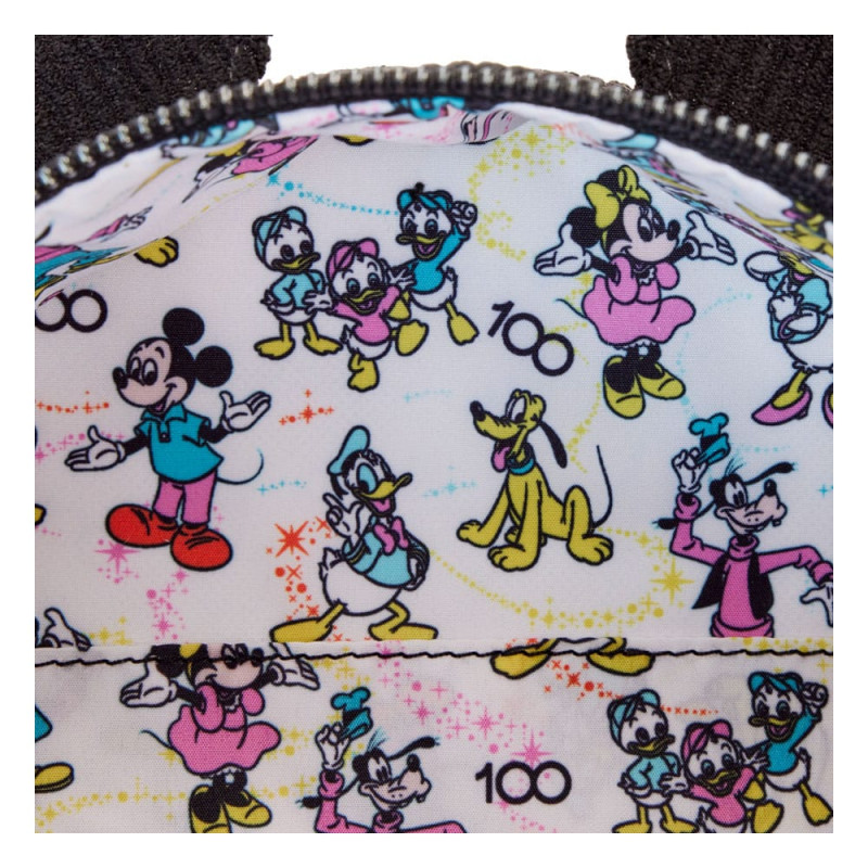 Disney by Loungefly Crossbody Mickey Mouse 100th Anniversary Corduroy 6