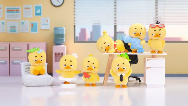 Upset Duck: Stop the Spiral Duck Blind Box figure 10 cm Display (6) 2