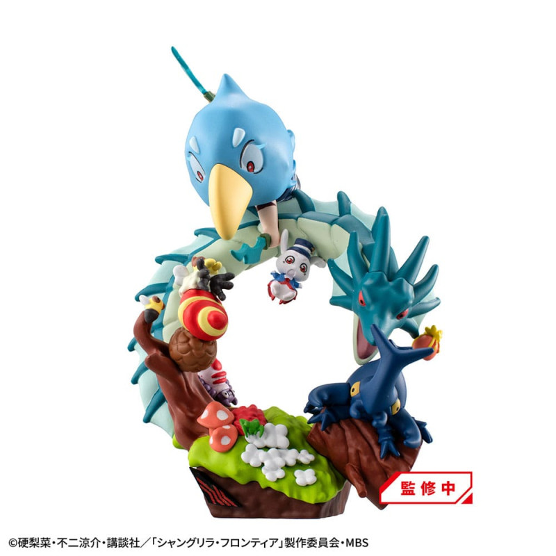 Shangri-La Frontier Petitrama EX Series Trading Figure 3-Set Shangri-La Frontier vs Monster Diorama 2