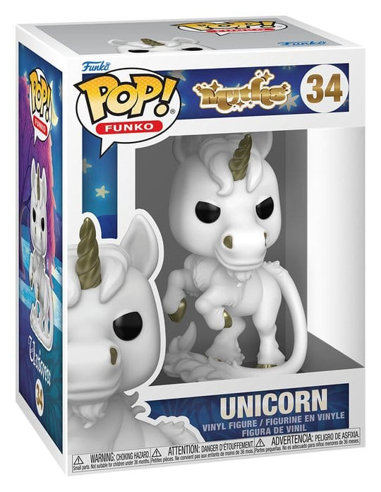 Funko-Legacy POP! Myths Vinyl Figures Unicorn 9 cm 1