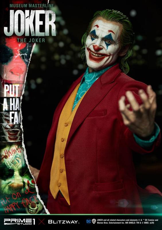 The Joker Museum Masterline Statue 1/3 Joker Bonus Version 70 cm