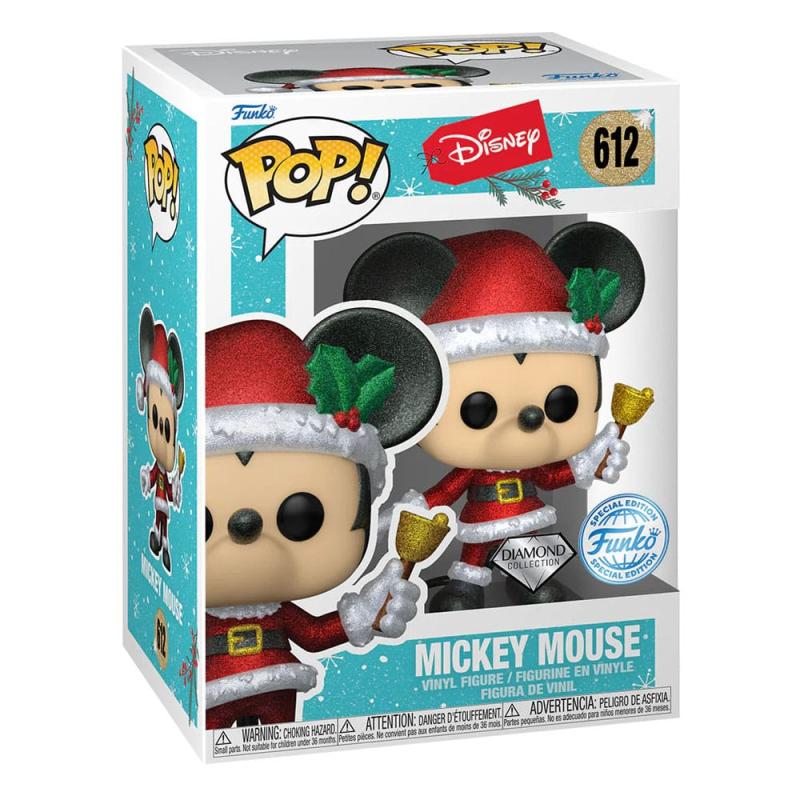 Disney POP! Vinyl Figure Holiday Mickey Mouse (Diamond Collection) Special Edition 9 cm 1